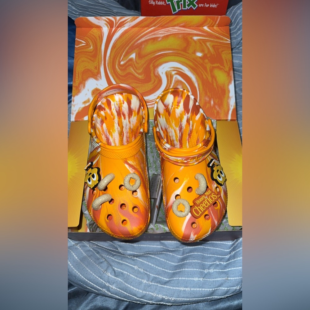 Honey nut Cheerio Crocs